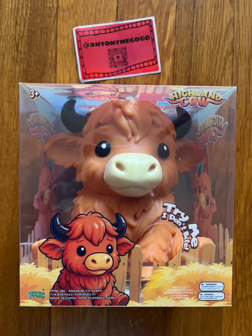 🐮 Squishy Highland Cow Viral Rare Sold Out Sealed